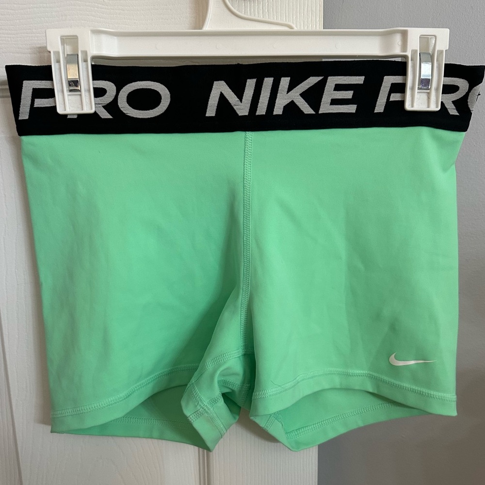 Neon Green Nike Pros